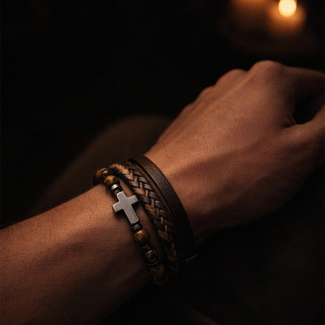Pulsera puesta, ambiente calido